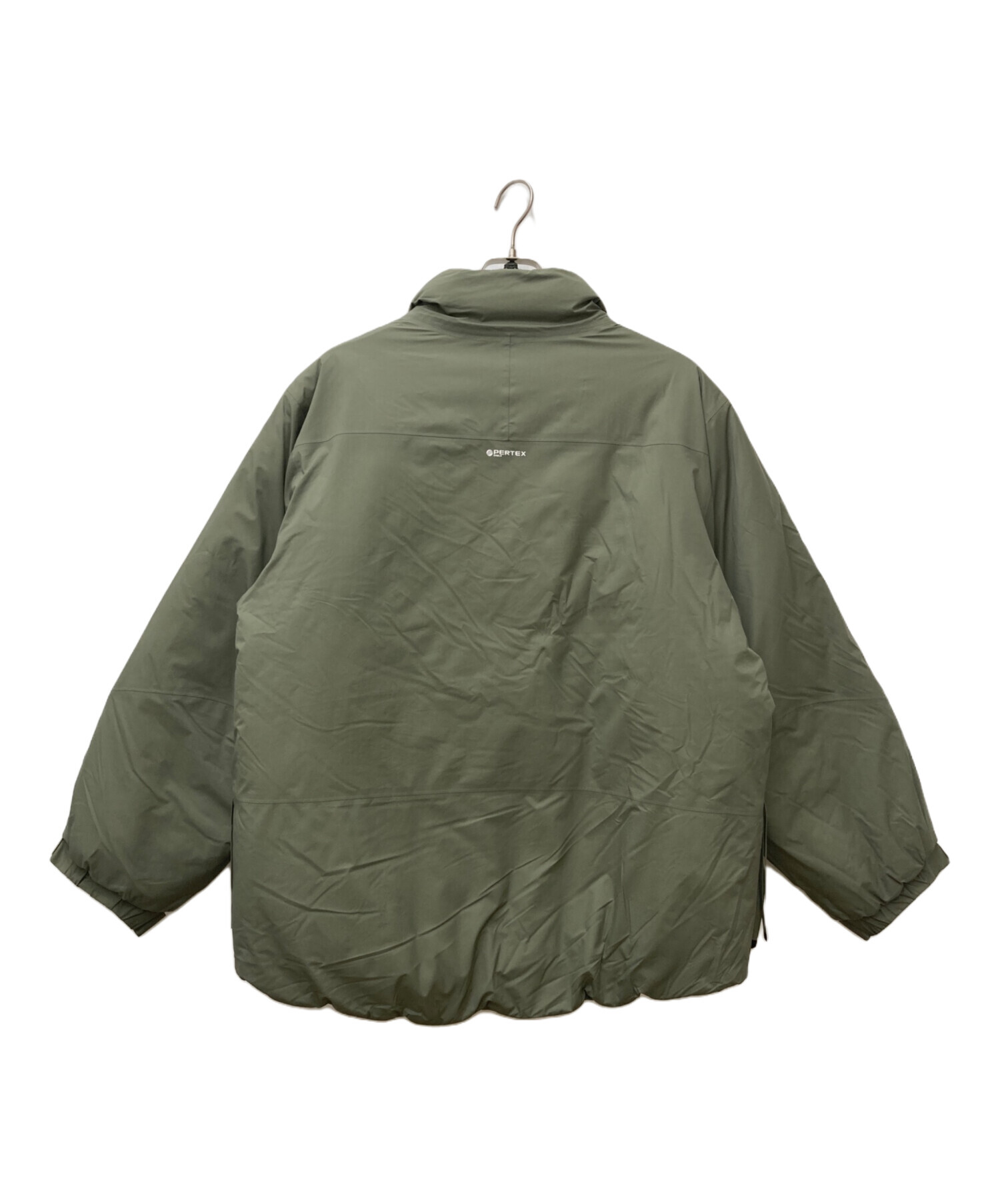 中古・古着通販】HYKE (ハイク) PERTEX PUFF JACKET オリーブ サイズ:3