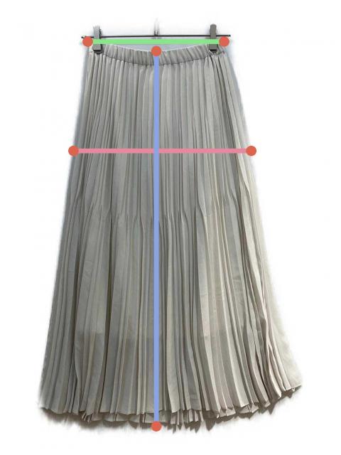 【中古美品】SOEJU プリーツスカート 中古・古着通販】SOEJU (ソージュ) プリーツスカート ホワイト サイズ
