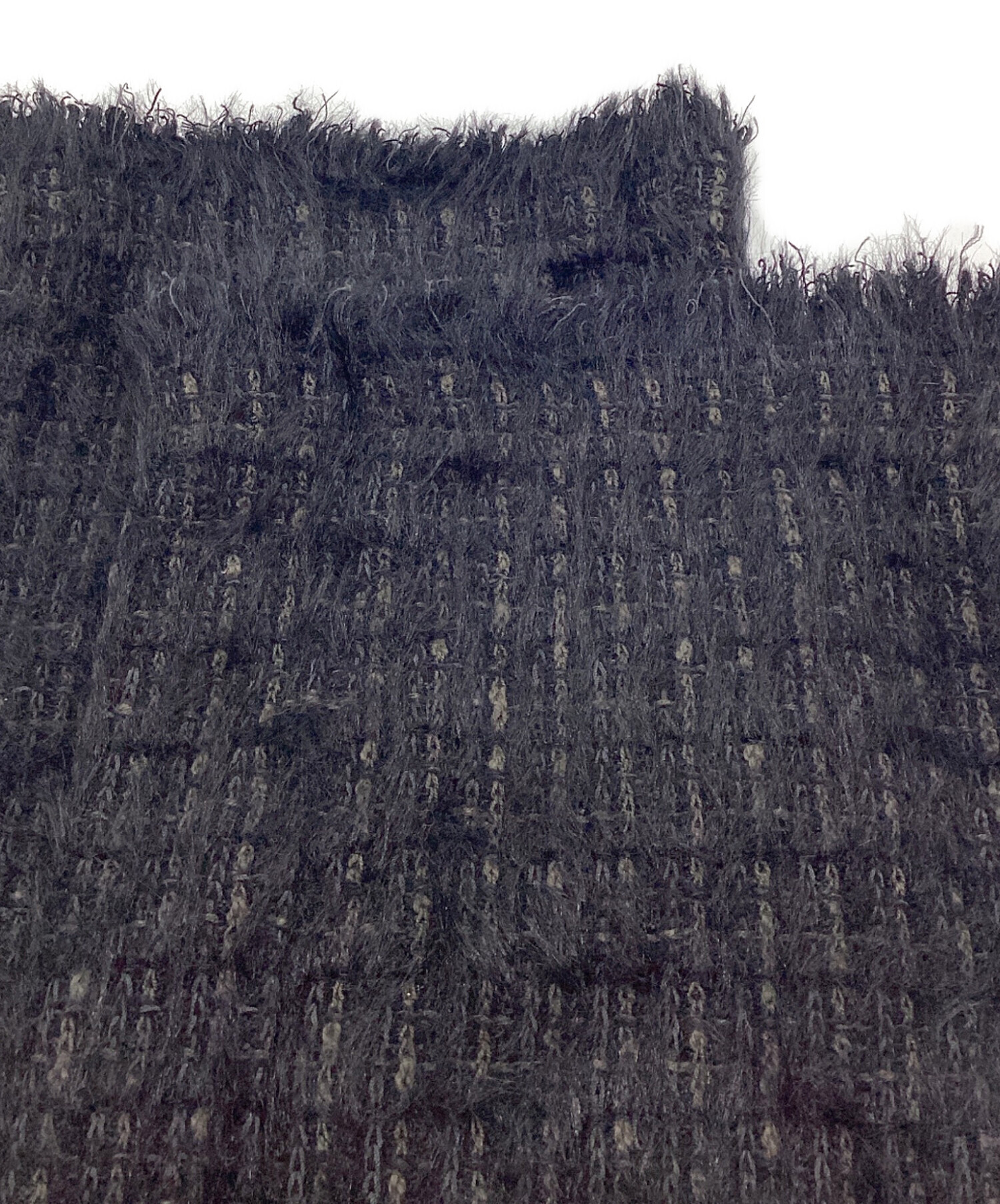 中古・古着通販】Ameri (アメリ) TWEED FRINGE KNIT PANTS ツイード