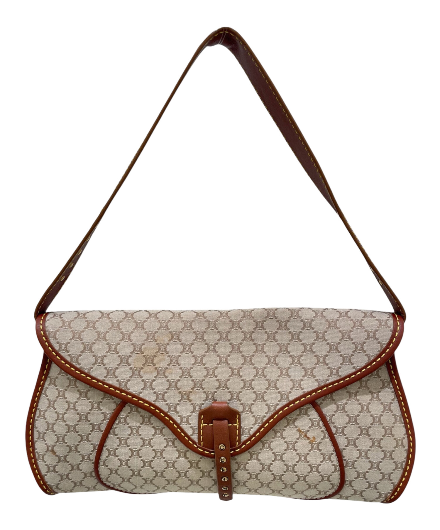 中古・古着通販】CELINE (セリーヌ) マカダム柄 ワンハンドル 