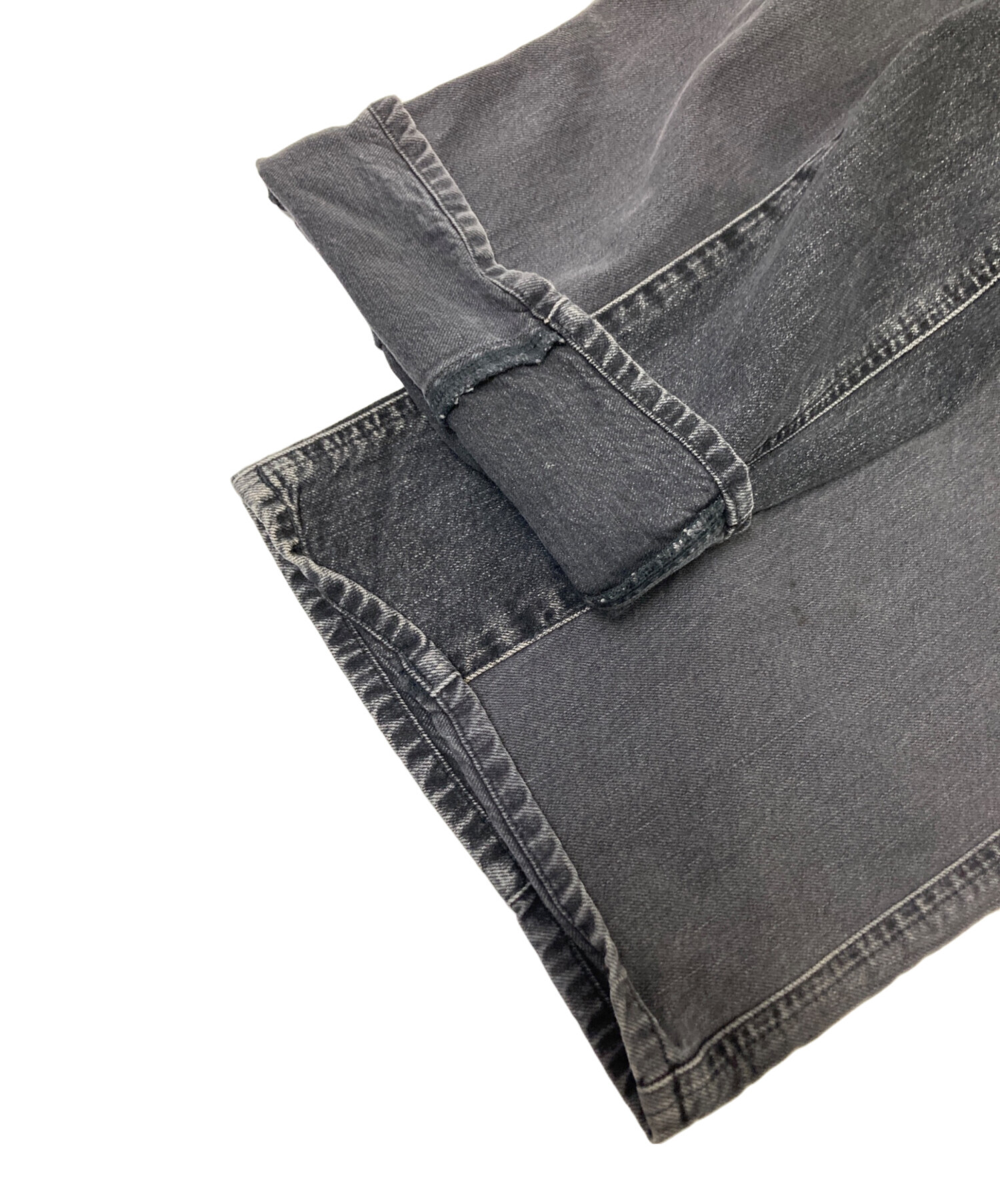 中古・古着通販】jieda (ジエダ) Switching Zip Denim Pants グレー 