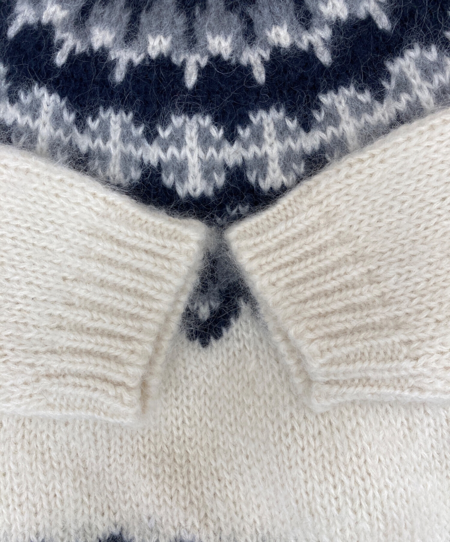 中古・古着通販】BATONER (バトナ―) モヘヤノルディッククルーネック