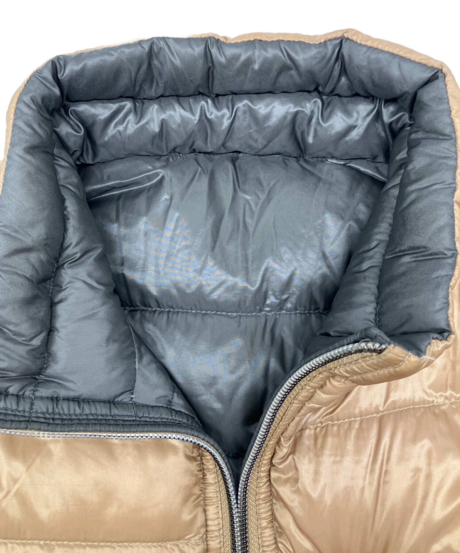 中古・古着通販】HERNO (ヘルノ) リバーシブルダウンベスト ベージュ