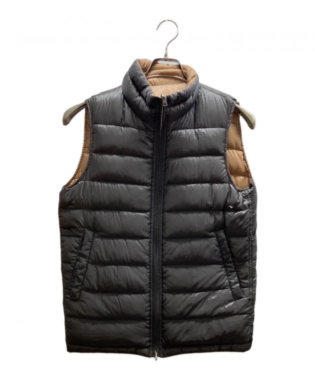 中古・古着通販】HERNO (ヘルノ) リバーシブルダウンベスト ベージュ