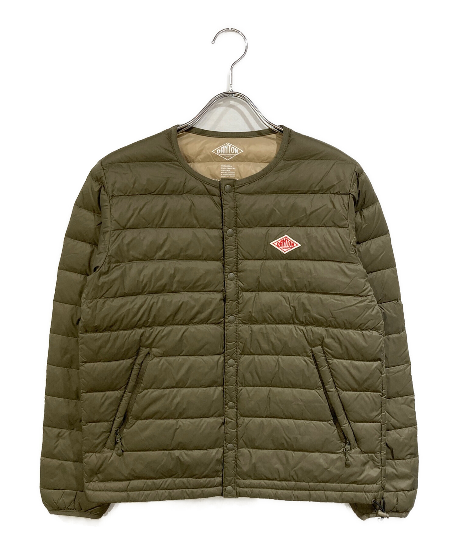 中古・古着通販】DANTON (ダントン) INNER DOWN JACKET オリーブ 