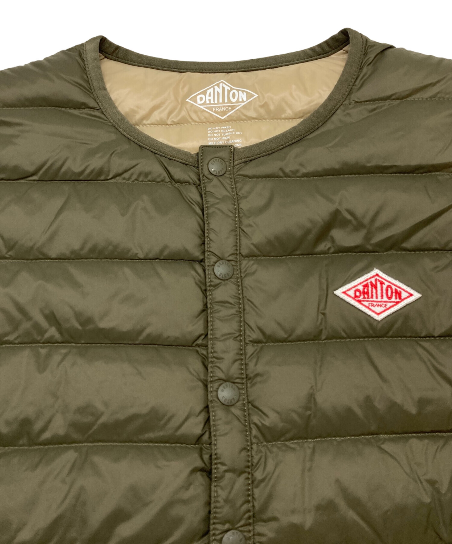 中古・古着通販】DANTON (ダントン) INNER DOWN JACKET オリーブ