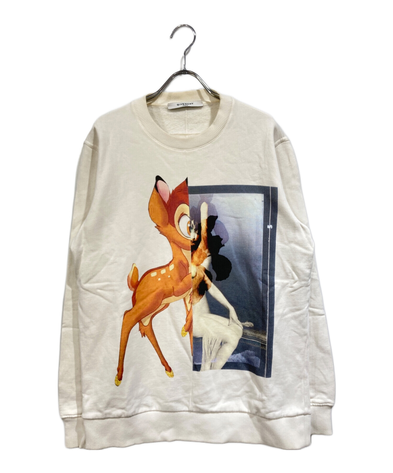 GIVENCHY ジバンシィ ×Disney ディズニー バンビ プリント クルー