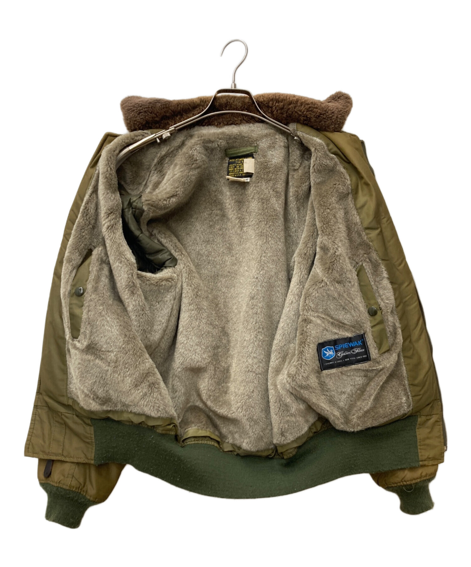 中古・古着通販】SPIEWAK (スピワック) B15-A FLIGHT JACKET カーキ