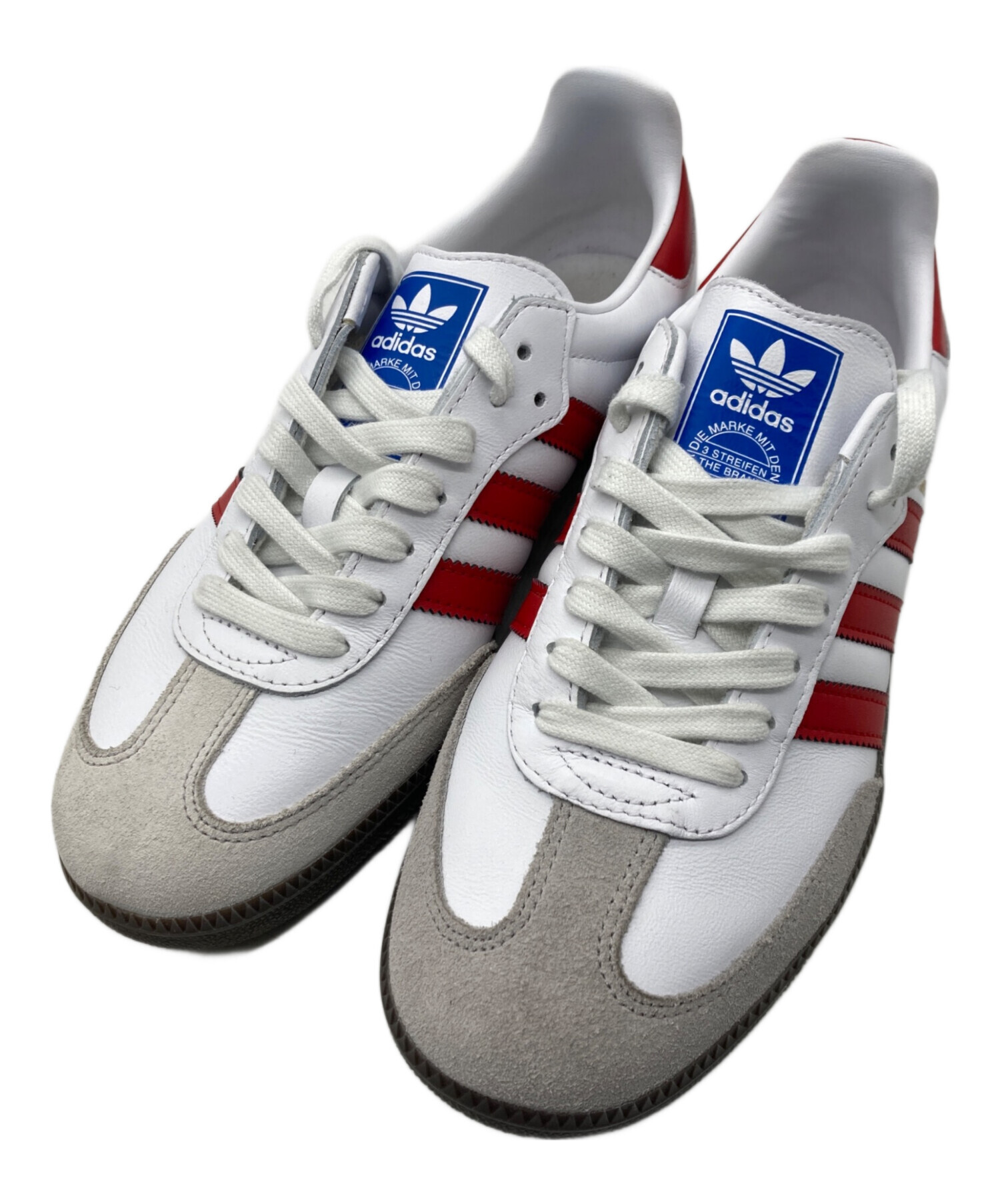 中古・古着通販】adidas (アディダス) SAMBA OG ホワイト×レッド 