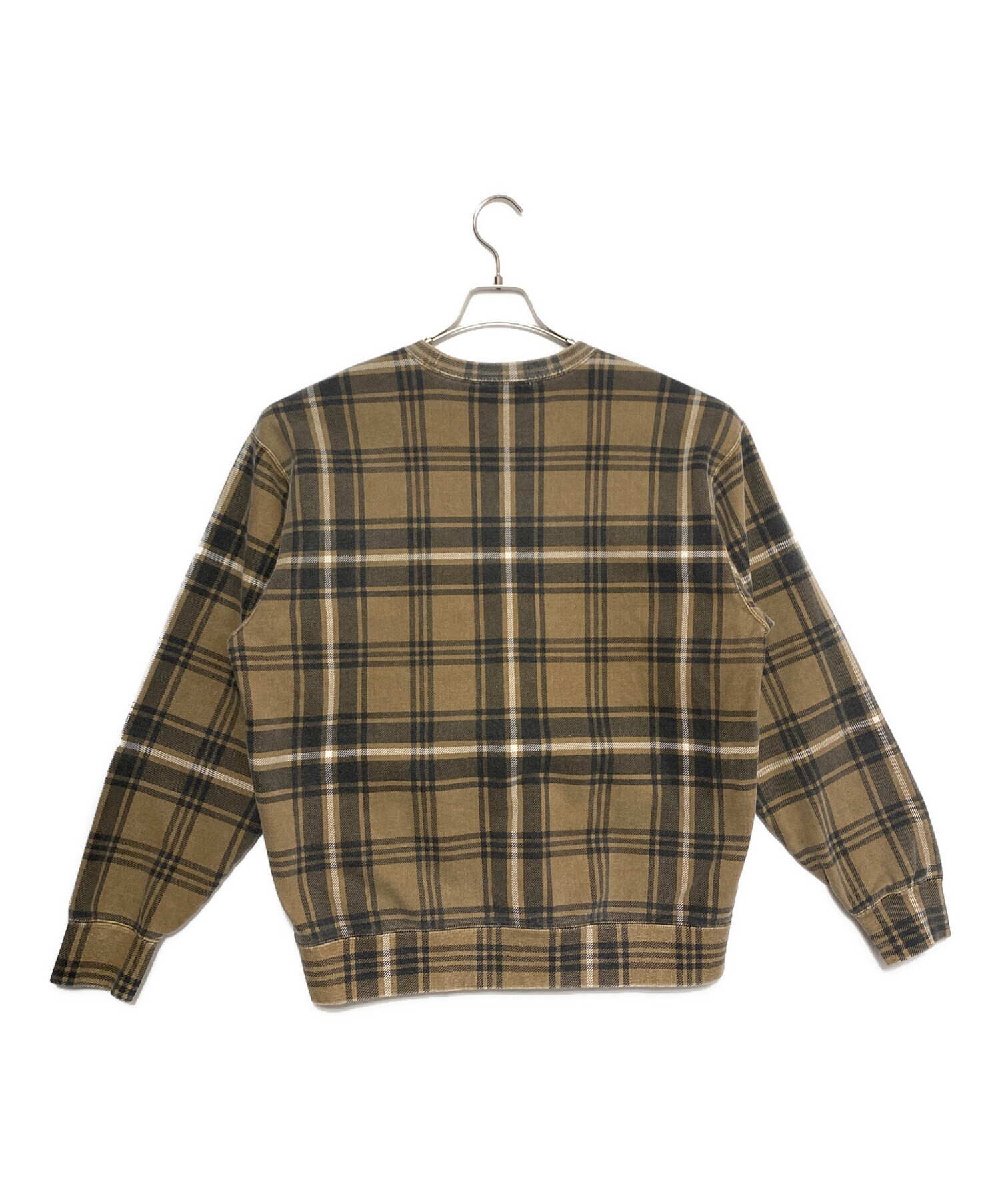 中古・古着通販】SUPREME (シュプリーム) 21SS Plaid Crewneck 