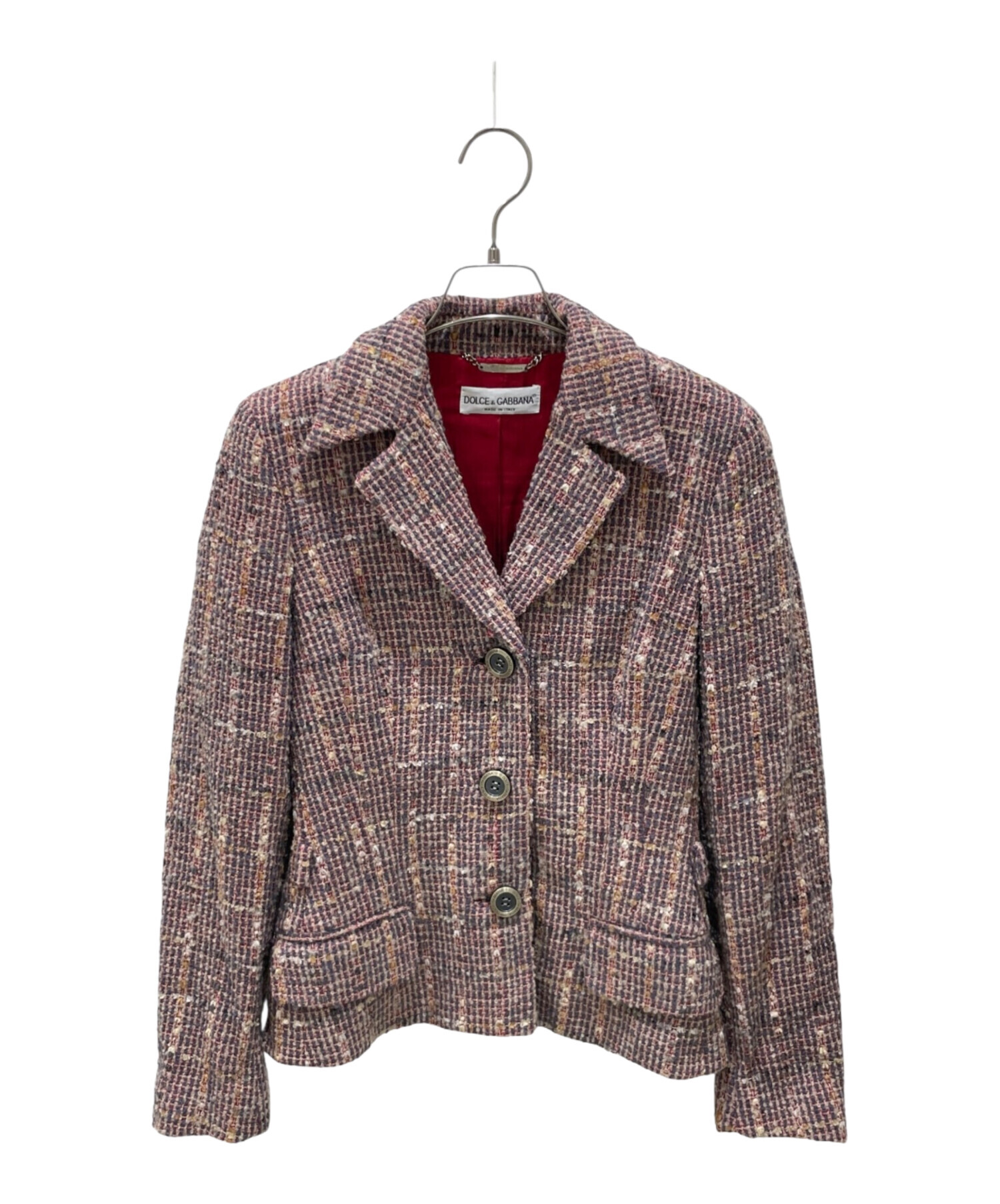 中古・古着通販】DOLCE & GABBANA (ドルチェ＆ガッバーナ) ツイード 