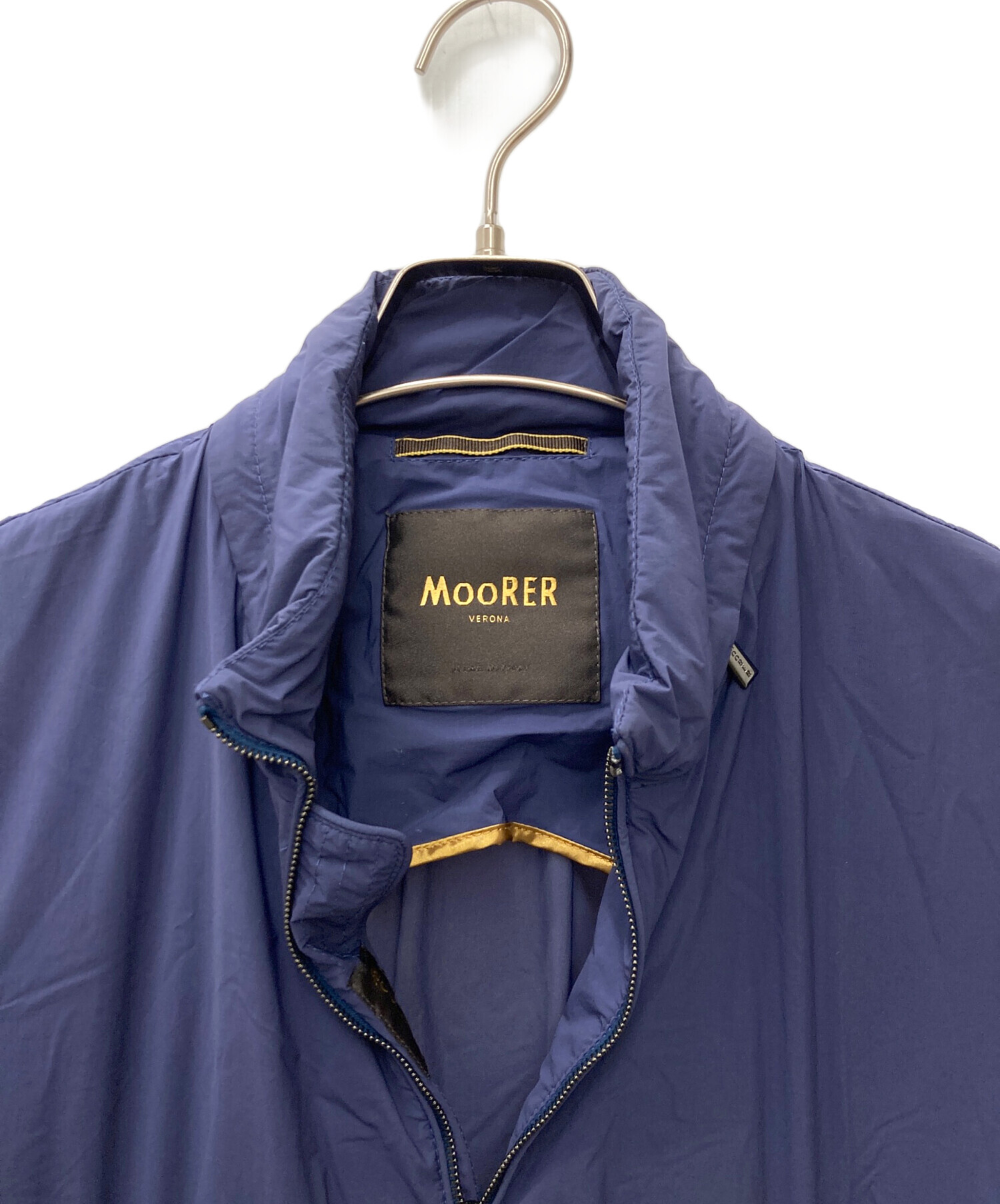 中古・古着通販】MOORER (ムーレー) ナイロンジャケット ネイビー