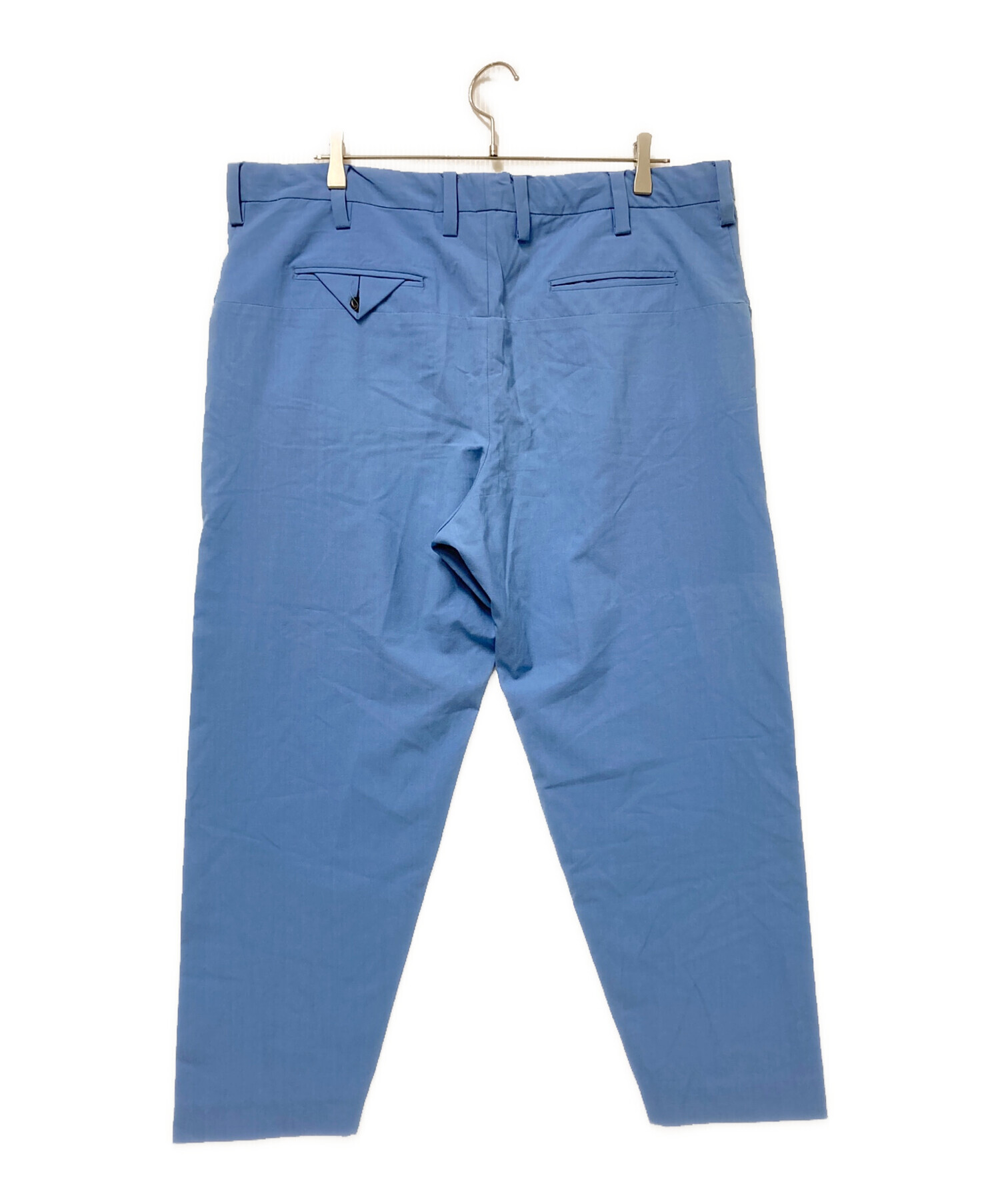 中古・古着通販】SUNSEA (サンシー) SUPER NICE MATERIAL PANTS ブルー