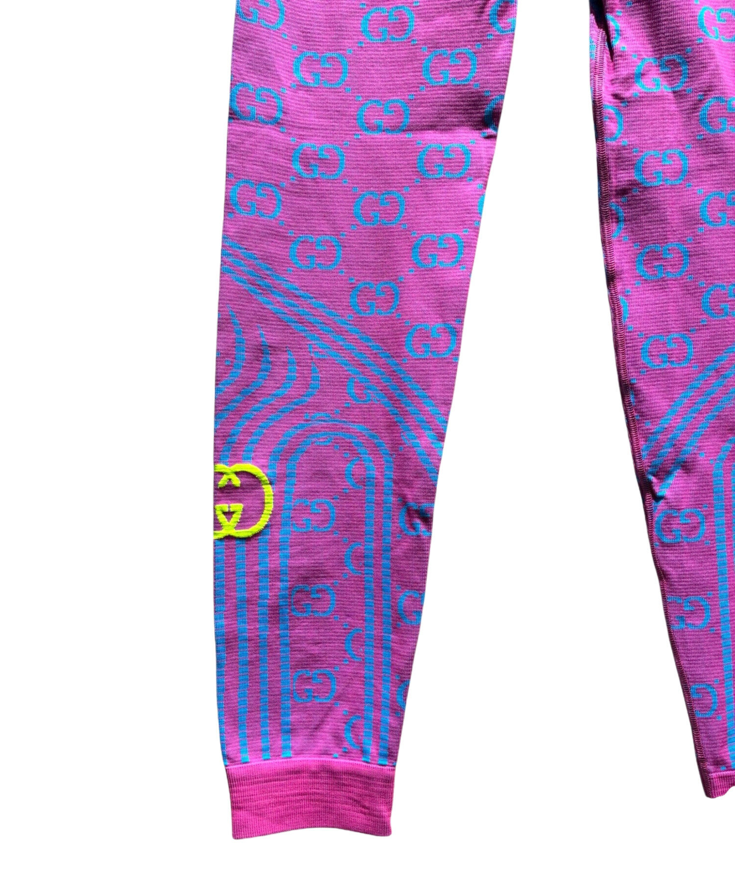 ［GUCCI］レギンスパンツ(美品) 中古・古着通販】GUCCI (グッチ) レギンスパンツ パープル×ブルー