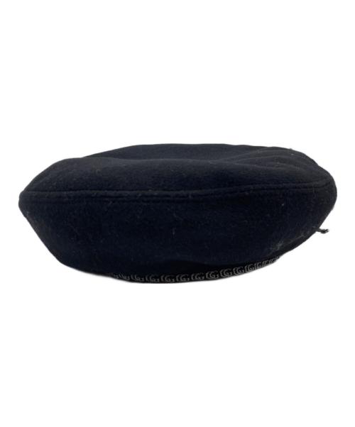 中古・古着通販】GUCCI (グッチ) ベレー帽 ブラック サイズ:L