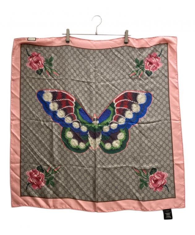 まとめて出品 グッチ  ブルガリ  エトロ スカーフ 中古・古着通販】GUCCI (グッチ) スカーフ｜ブランド・古着通販