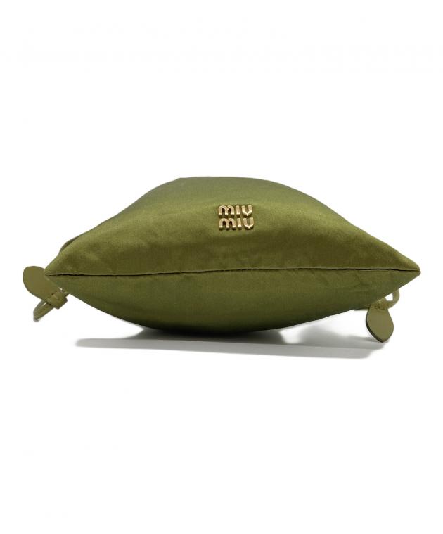中古・古着通販】MIU MIU (ミュウミュウ) ダッチェスサテンポーチ