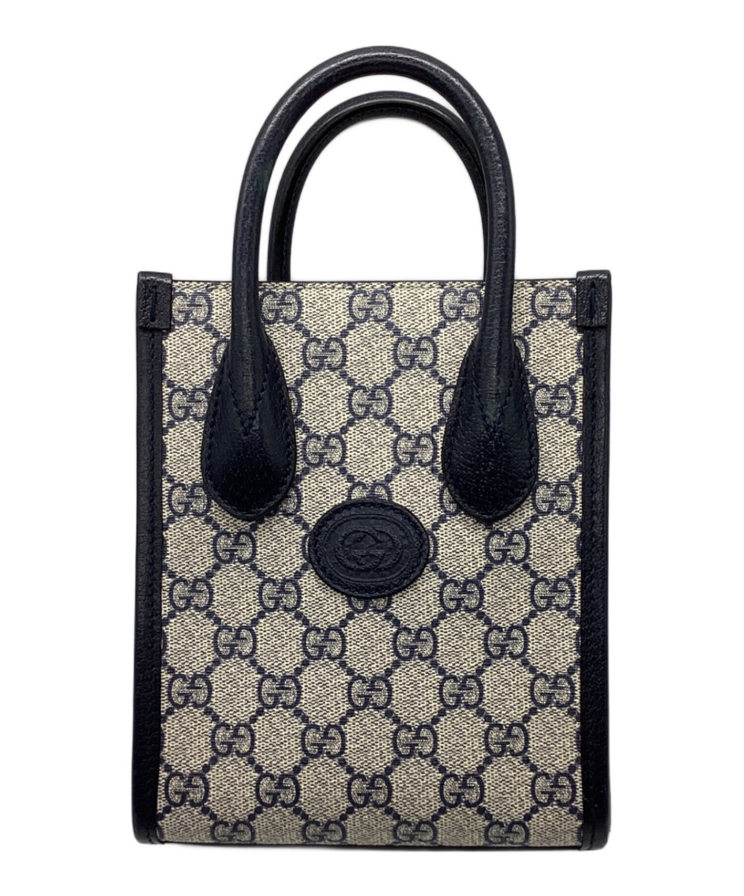 中古・古着通販】GUCCI (グッチ) インターロッキングG付 ミニ トート 