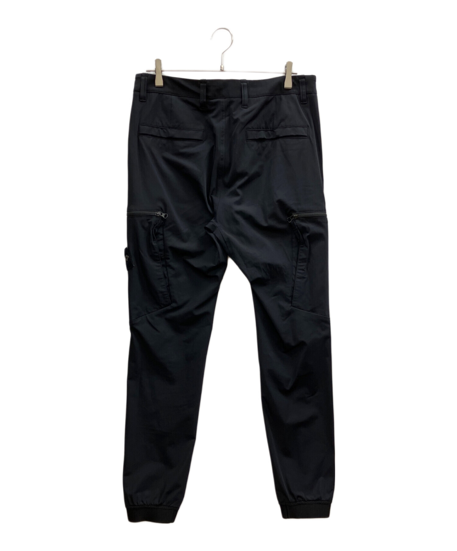 【美品】STONE  ストーンアイランド ナイロンパンツ 黒 W31 中古・古着通販】STONE ISLAND (ストーンアイランド) ナイロンカーゴ