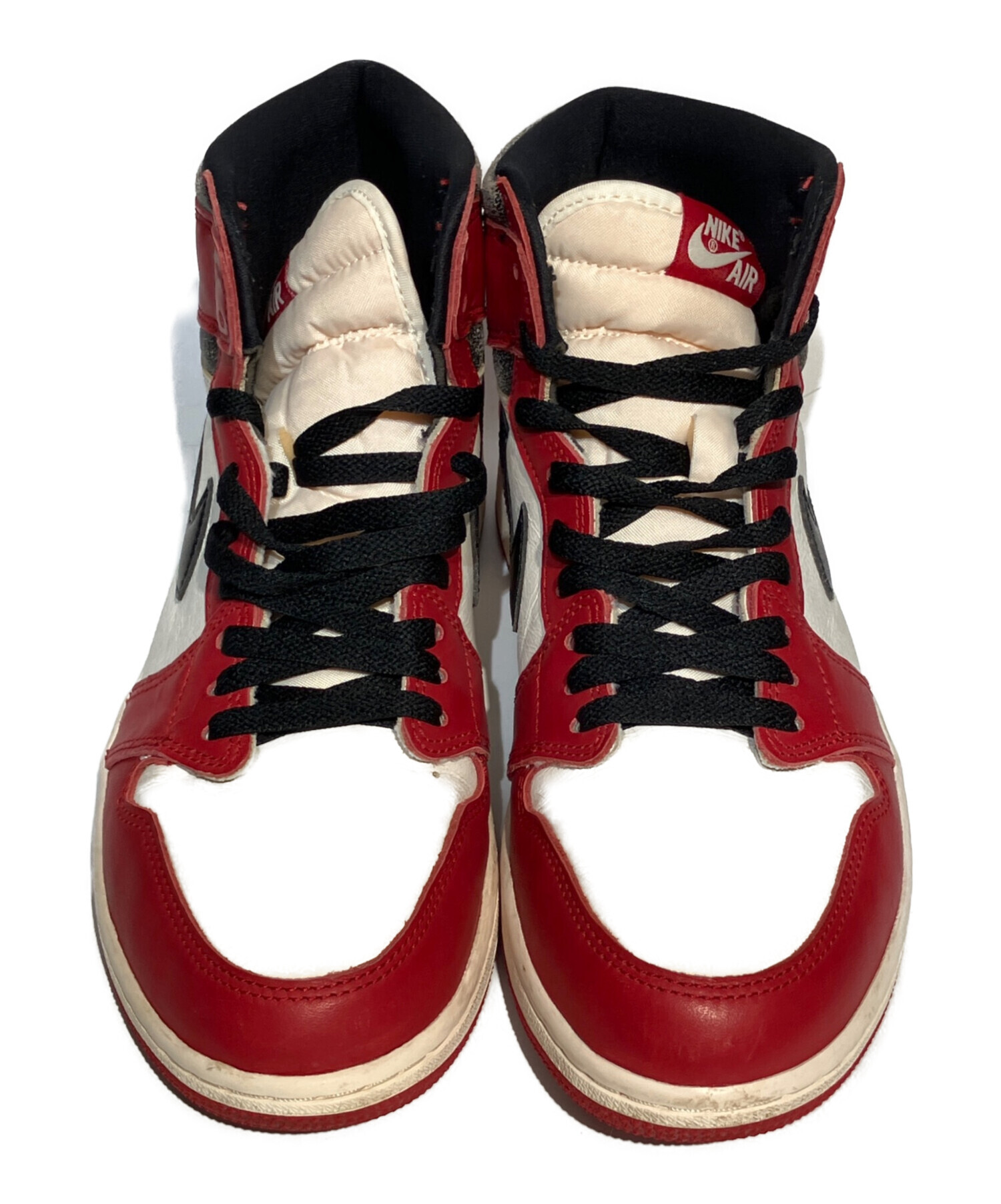 Nike レッド ハイカット スパイク 中古・古着通販】NIKE (ナイキ) ハイカットスニーカー レッド サイズ