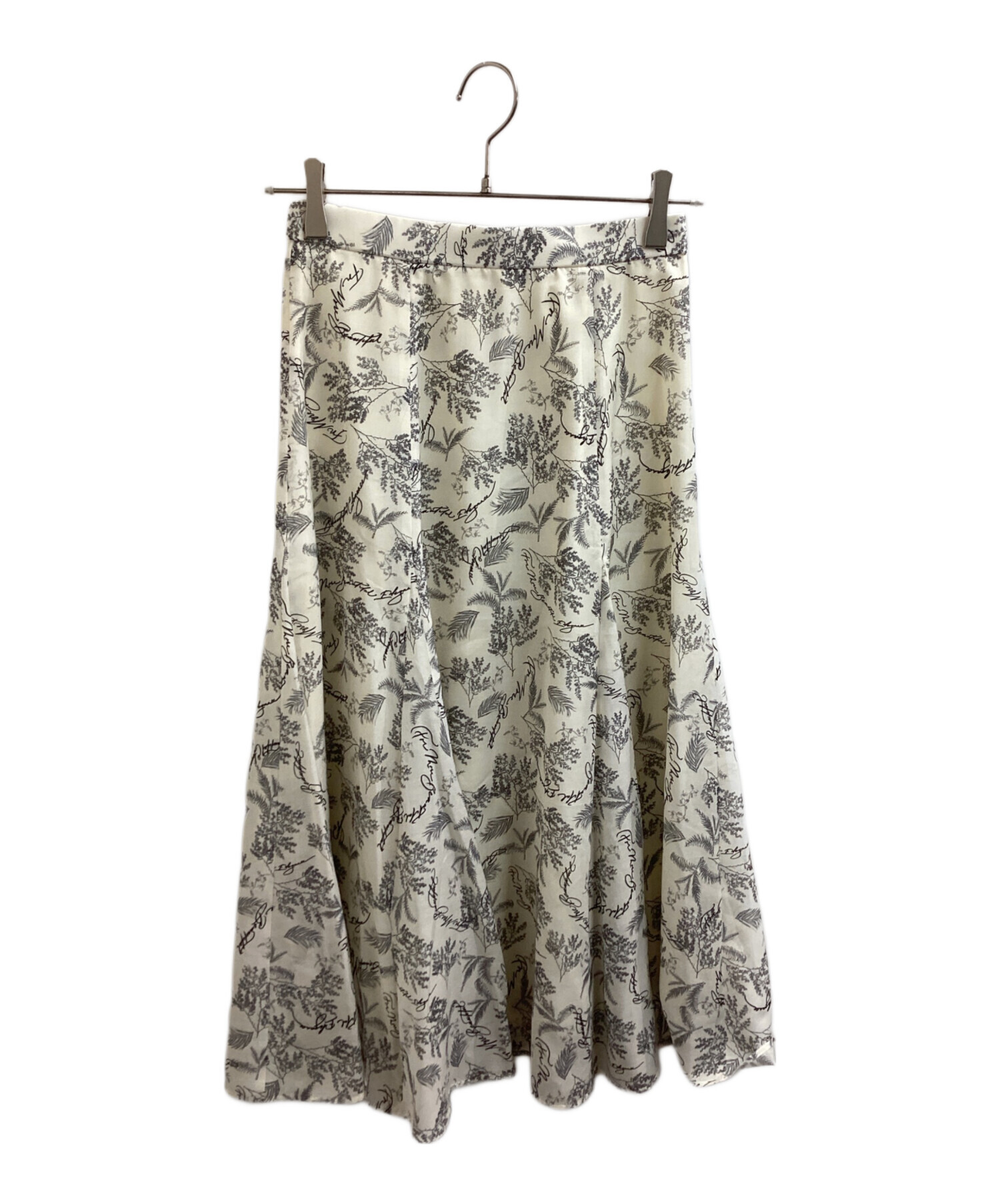 中古・古着通販】ANAYI (アナイ) リーフカリグラフィープリントマチ
