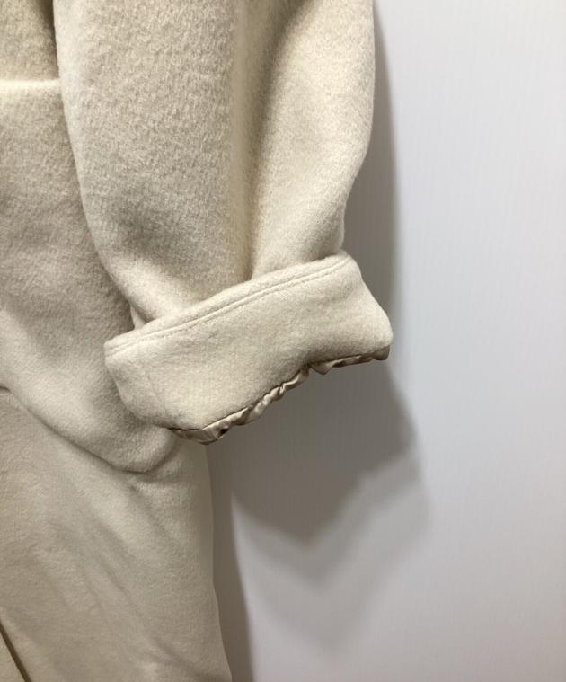 中古・古着通販】CLANE (クラネ) RIB COLLAR WOOL LONG COAT