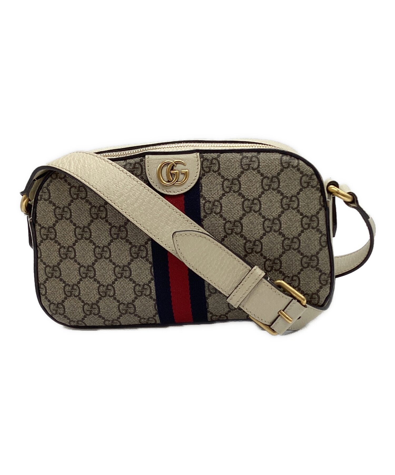 GUCCI ショルダーバッグ 長期保管未使用品 ショルダー部分に劣化あり 中古・古着通販】GUCCI (グッチ) ショルダーバッグ アイボリー