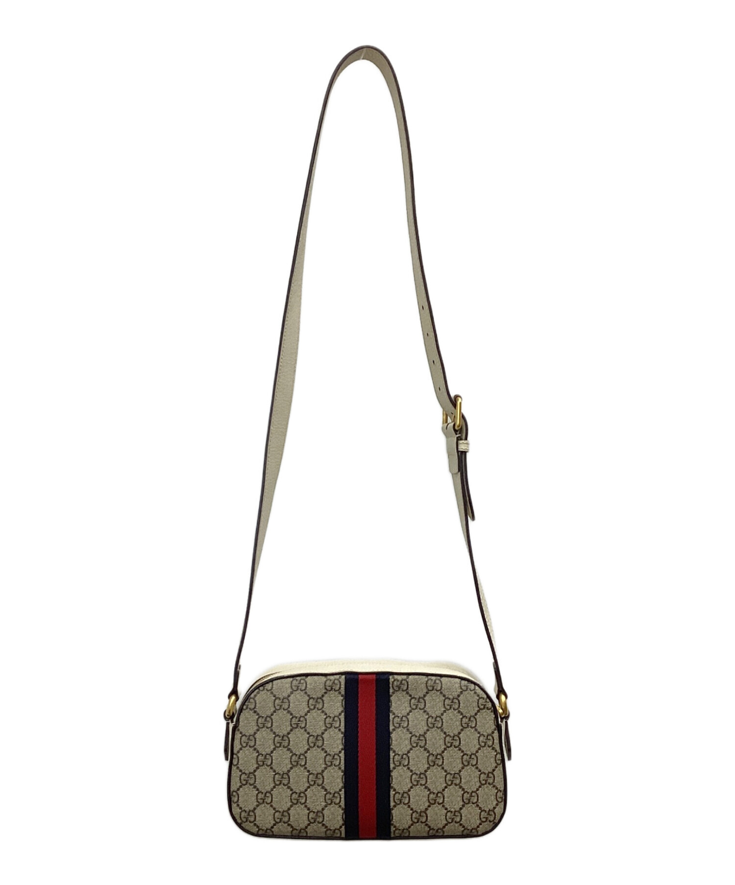 GUCCI ショルダーバッグ 長期保管未使用品 ショルダー部分に劣化あり 中古・古着通販】GUCCI (グッチ) ショルダーバッグ アイボリー