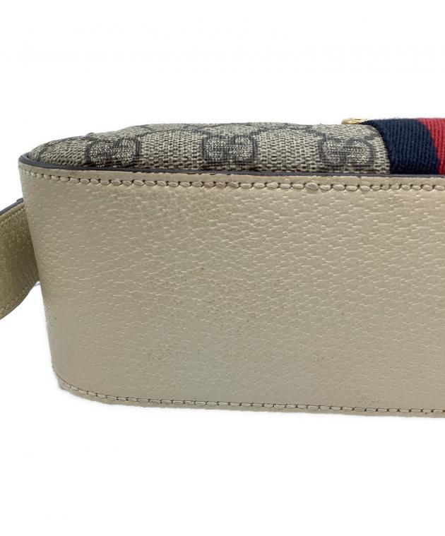 中古・古着通販】GUCCI (グッチ) ショルダーバッグ アイボリー