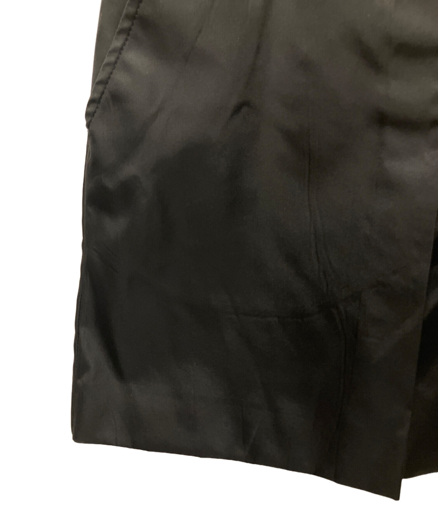 中古・古着通販】PRADA (プラダ) RE-NYLON/ミニスカート ブラック