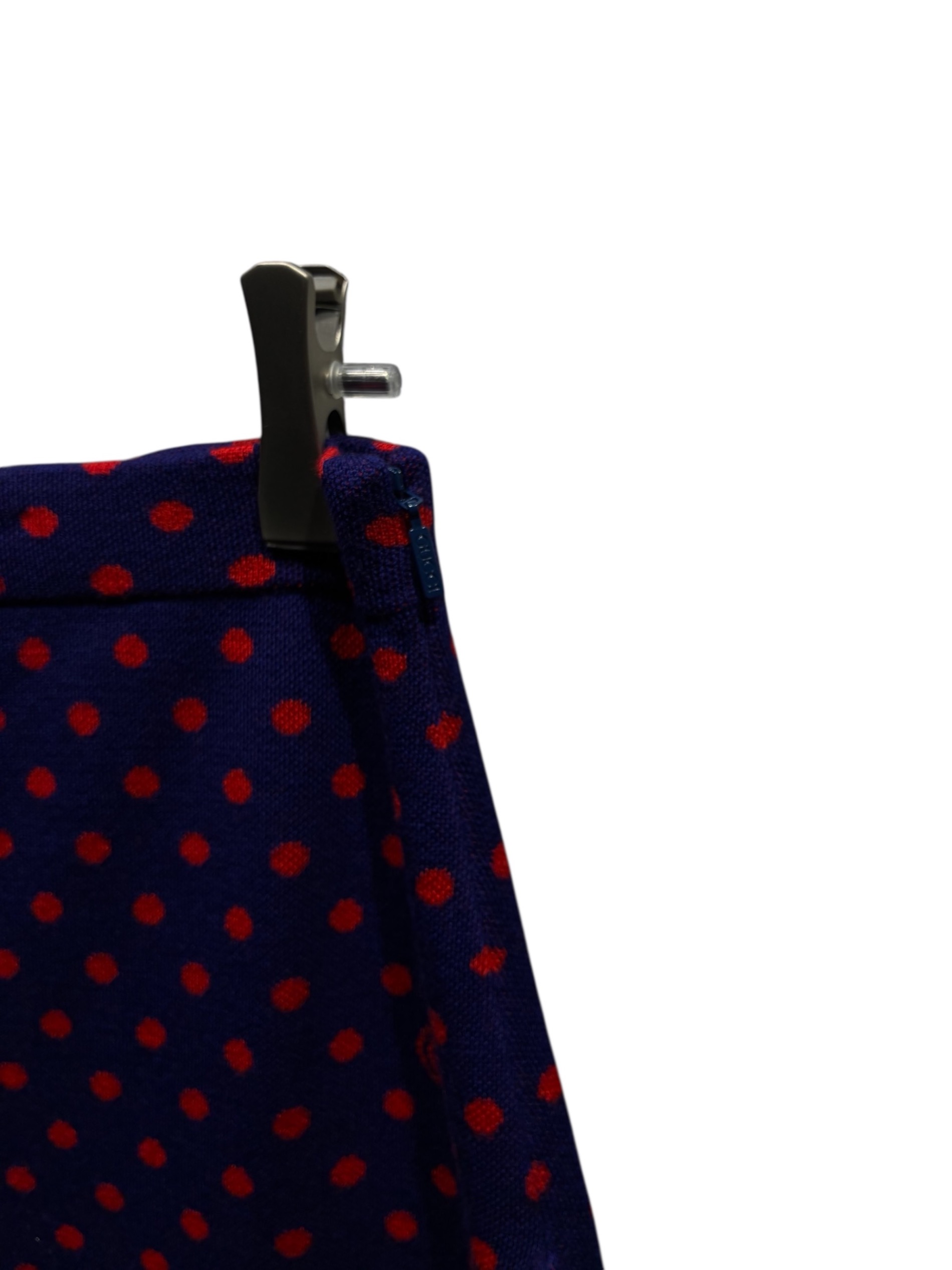 中古・古着通販】GUCCI (グッチ) ニットスカート/ドット/GG ネイビー