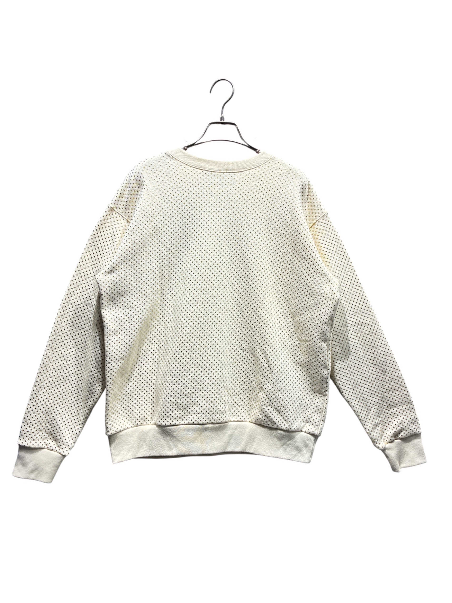 中古・古着通販】GUCCI (グッチ) ロゴプリントラメデザインスウェット