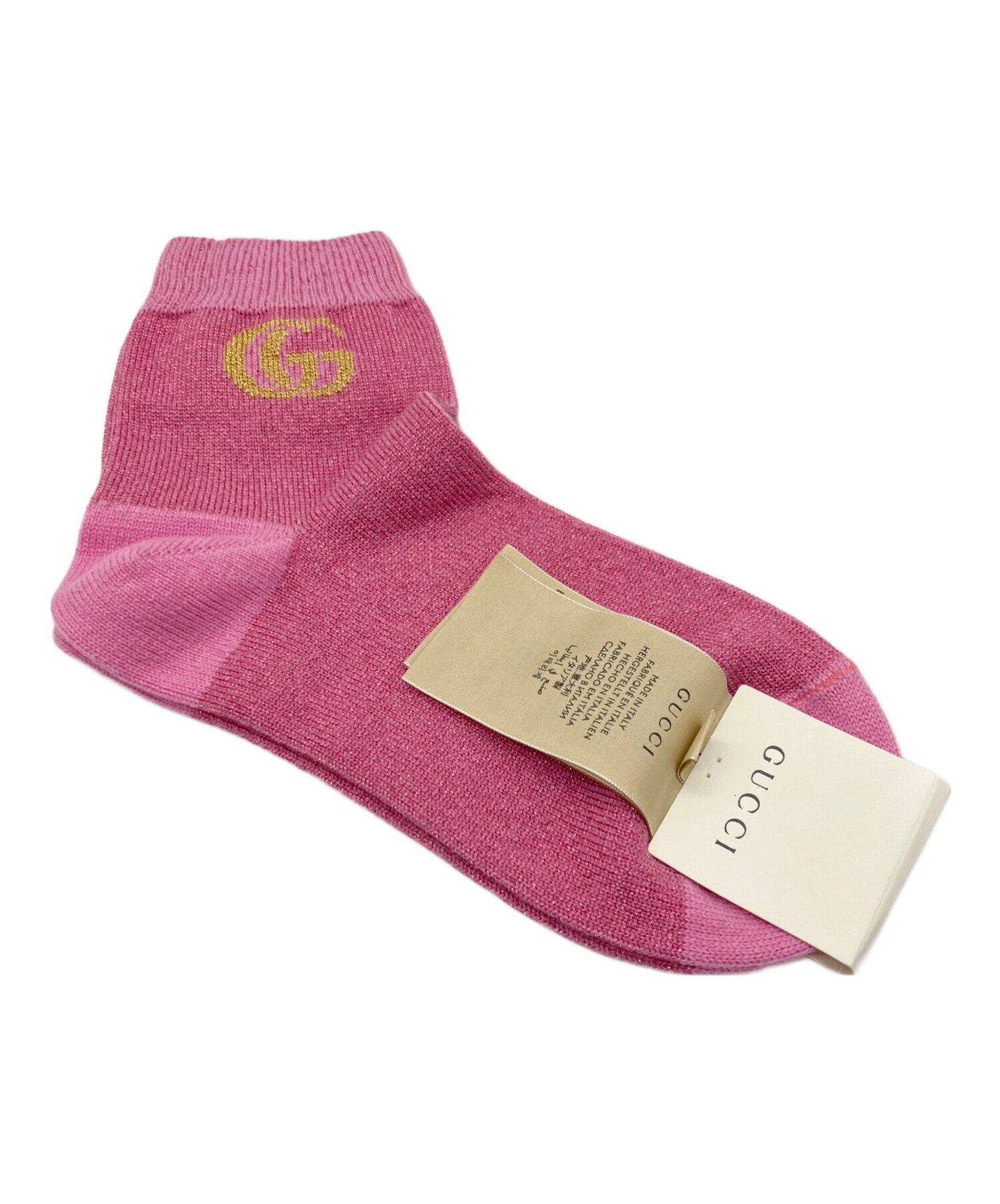 中古・古着通販】GUCCI (グッチ) 靴下 サイズ:20-22cm 未使用品 