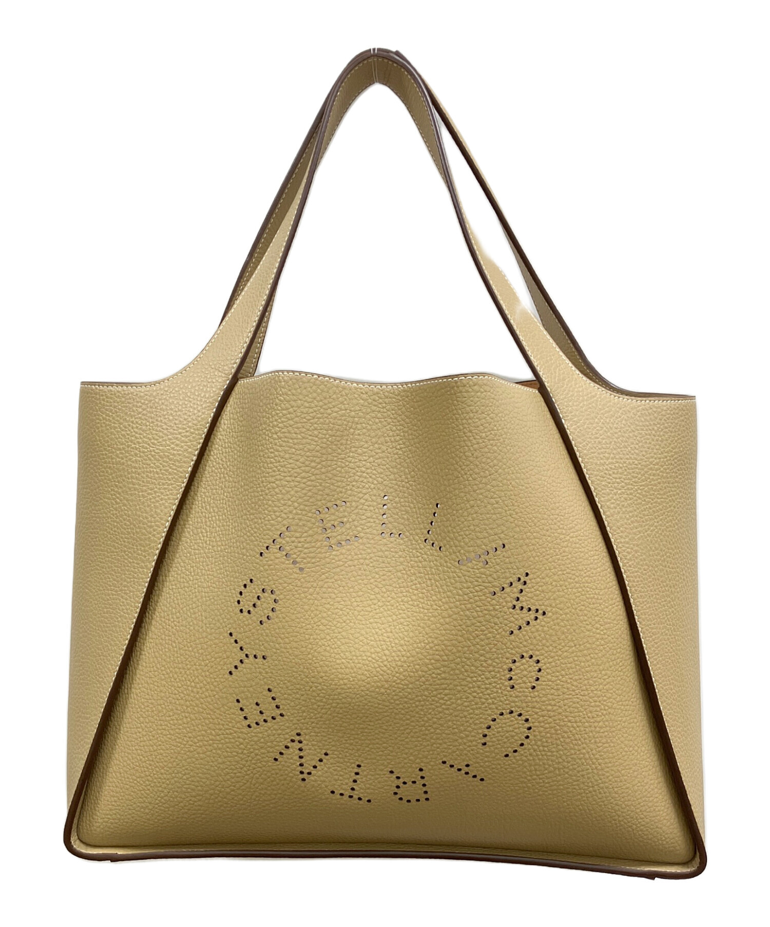 STELLA McCARTNEY ベージュハンドバッグ 中古・古着通販】STELLA McCARTNEY (ステラマッカートニー) トート