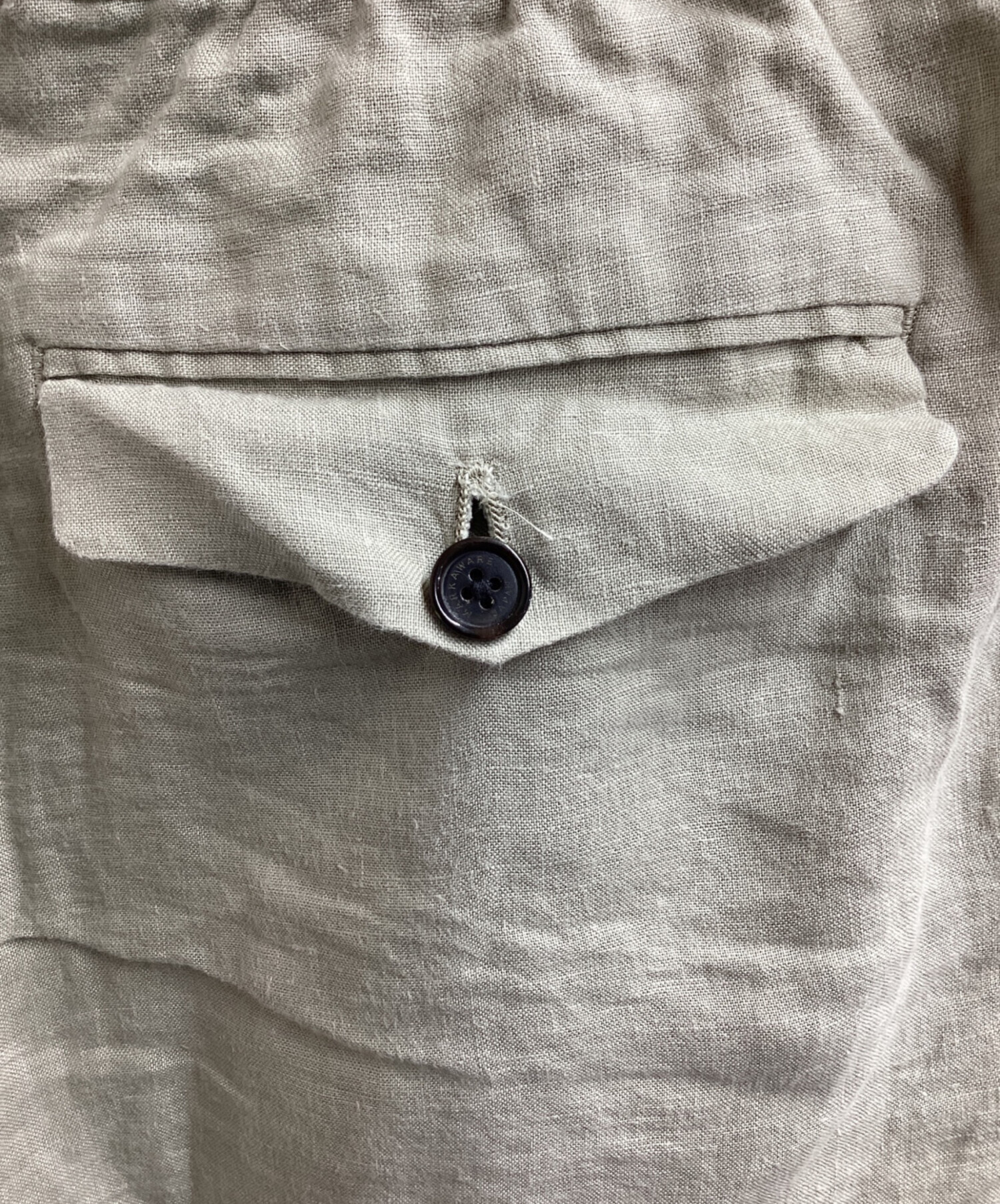 中古・古着通販】MARKAWARE (マーカウェア) FLAT FLONT EASY PANTS