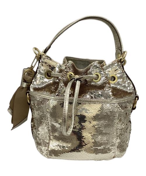 中古・古着通販】COACH (コーチ) スパンコール2WAYバッグ / 17906 