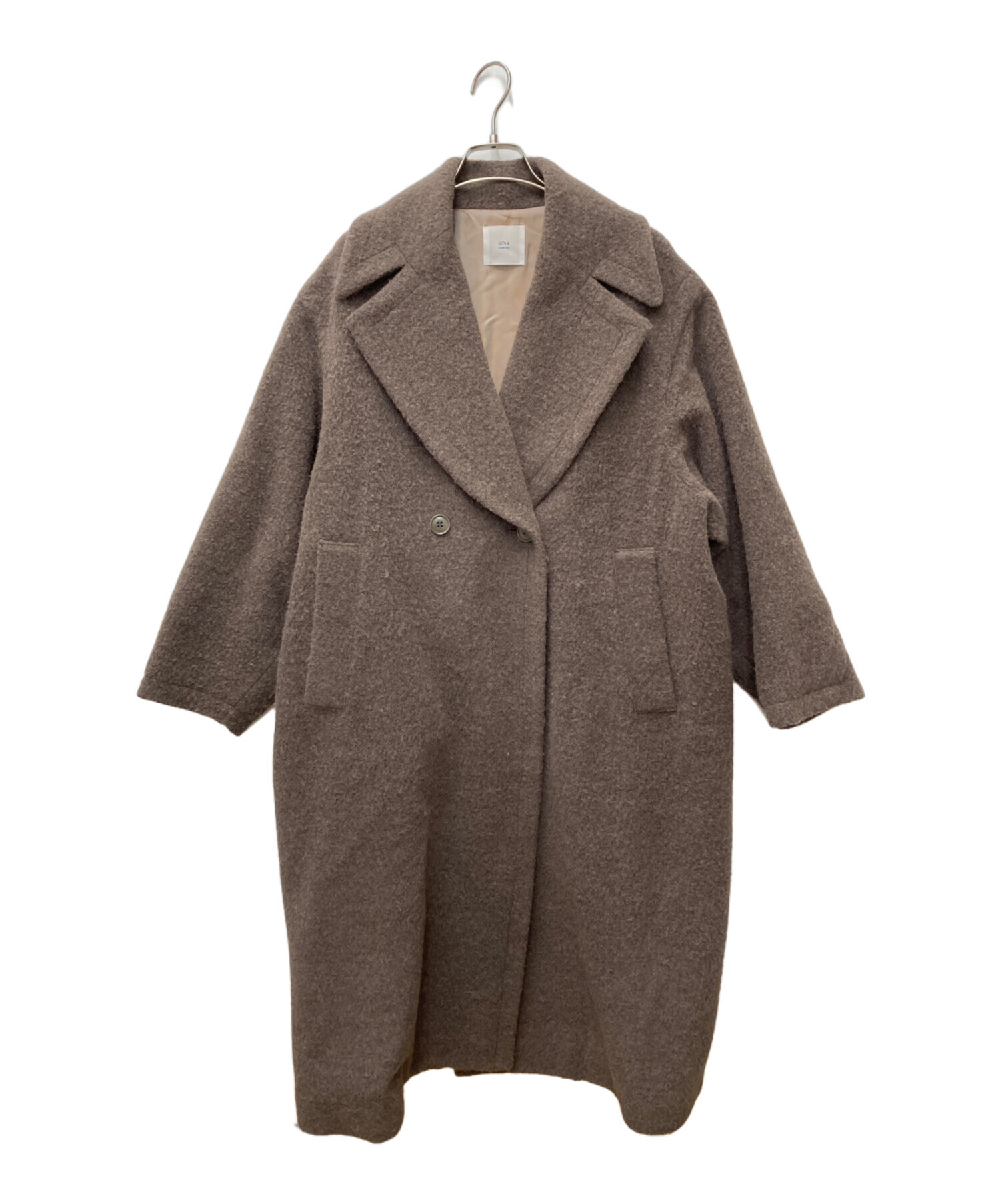 IENA イエナ　LA BOUCLE モヘア　シャギーコート　NV色 中古・古着通販】IENA LA BOUCLE (イエナ ラ ブークル) アルパカ