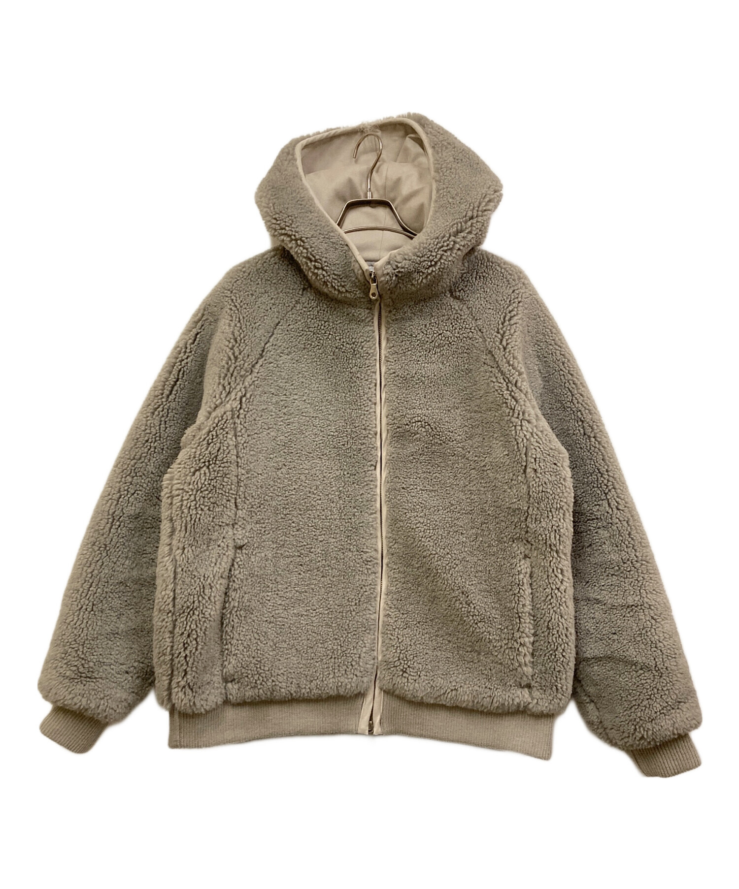 中古・古着通販】THREE DOTS (スリードッツ) upcycled eco fur hoodie 