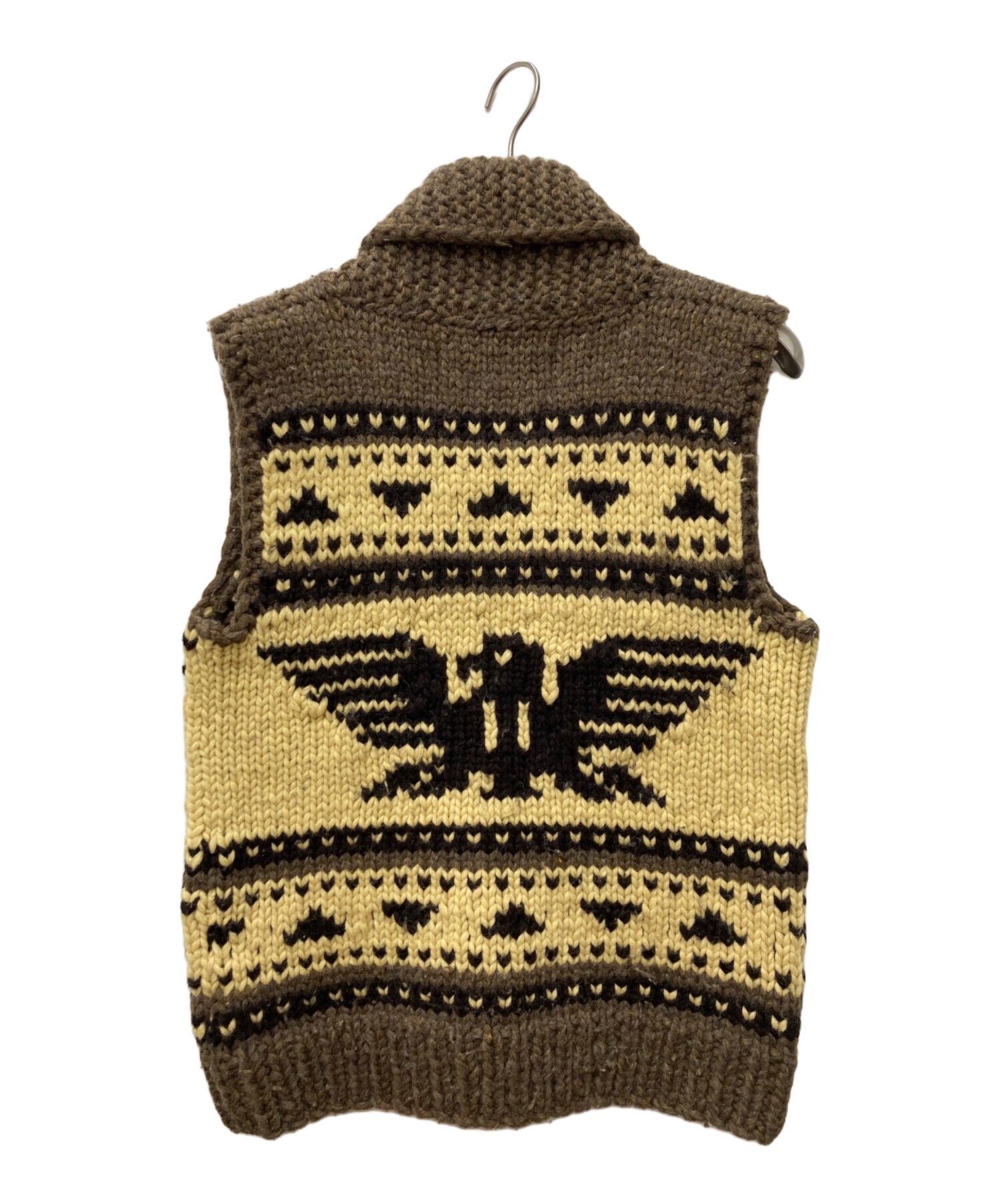 中古・古着通販】KANATA (カナタ) イーグルデザイン カウチンニット