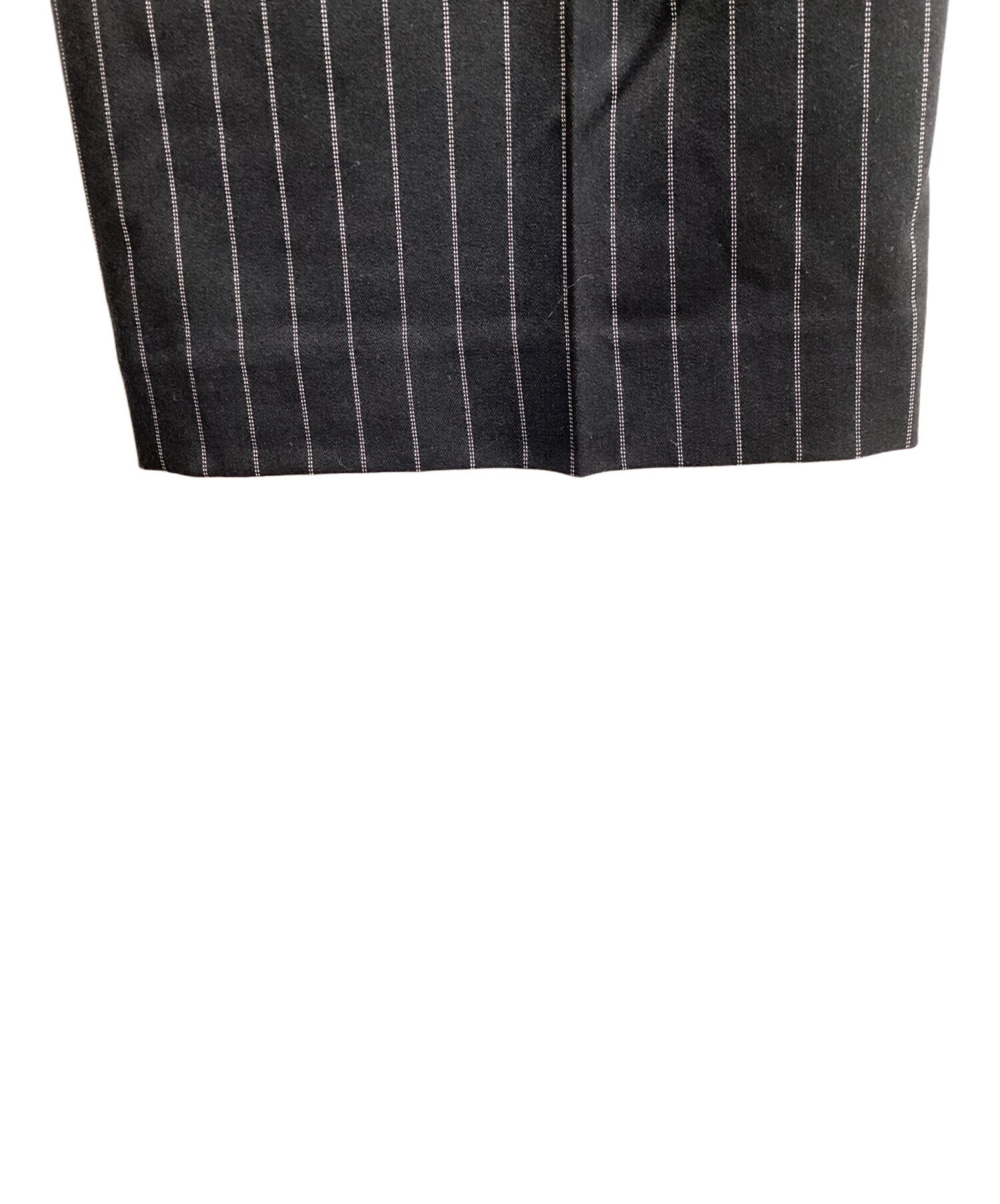 中古・古着通販】SHIKITARI (シキタリ) STRIPE FLARE SLACKS