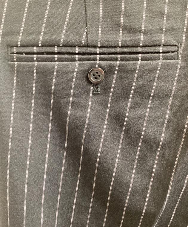 中古・古着通販】SHIKITARI (シキタリ) STRIPE FLARE SLACKS