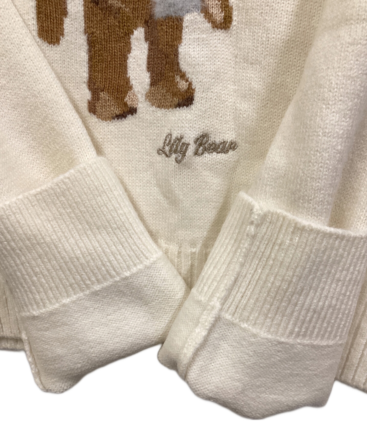 中古・古着通販】Lily Brown (リリーブラウン) Lily Bearマフラー