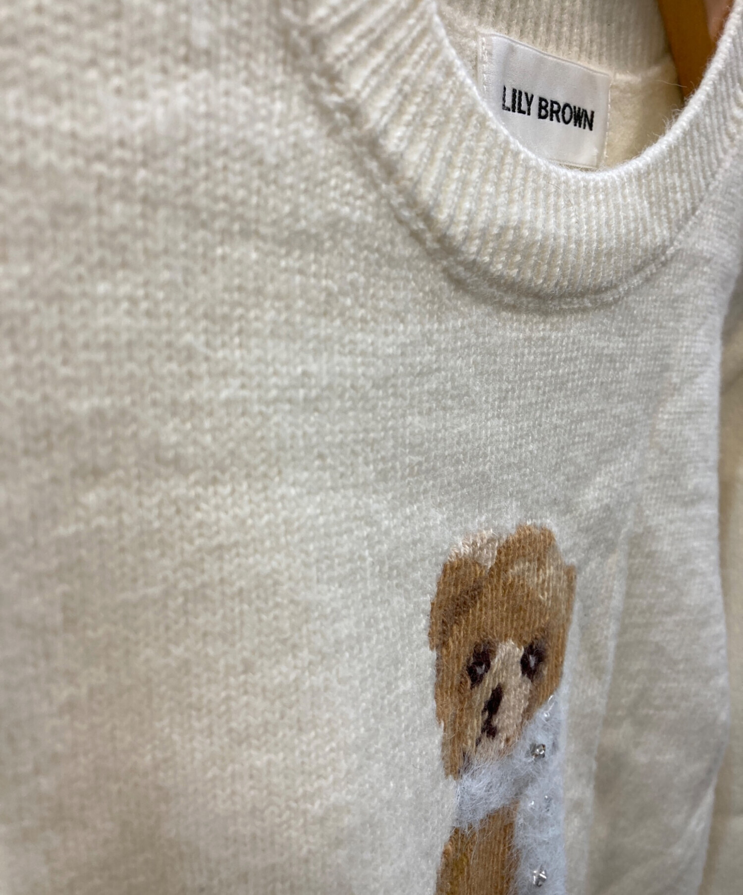 中古・古着通販】Lily Brown (リリーブラウン) Lily Bearマフラー