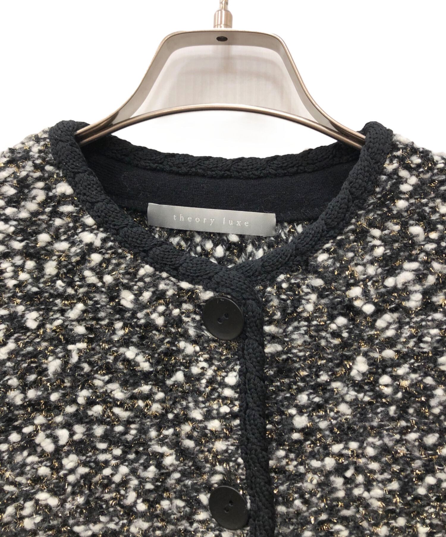 中古・古着通販】theory luxe (セオリーリュクス) ジャケット ブラック