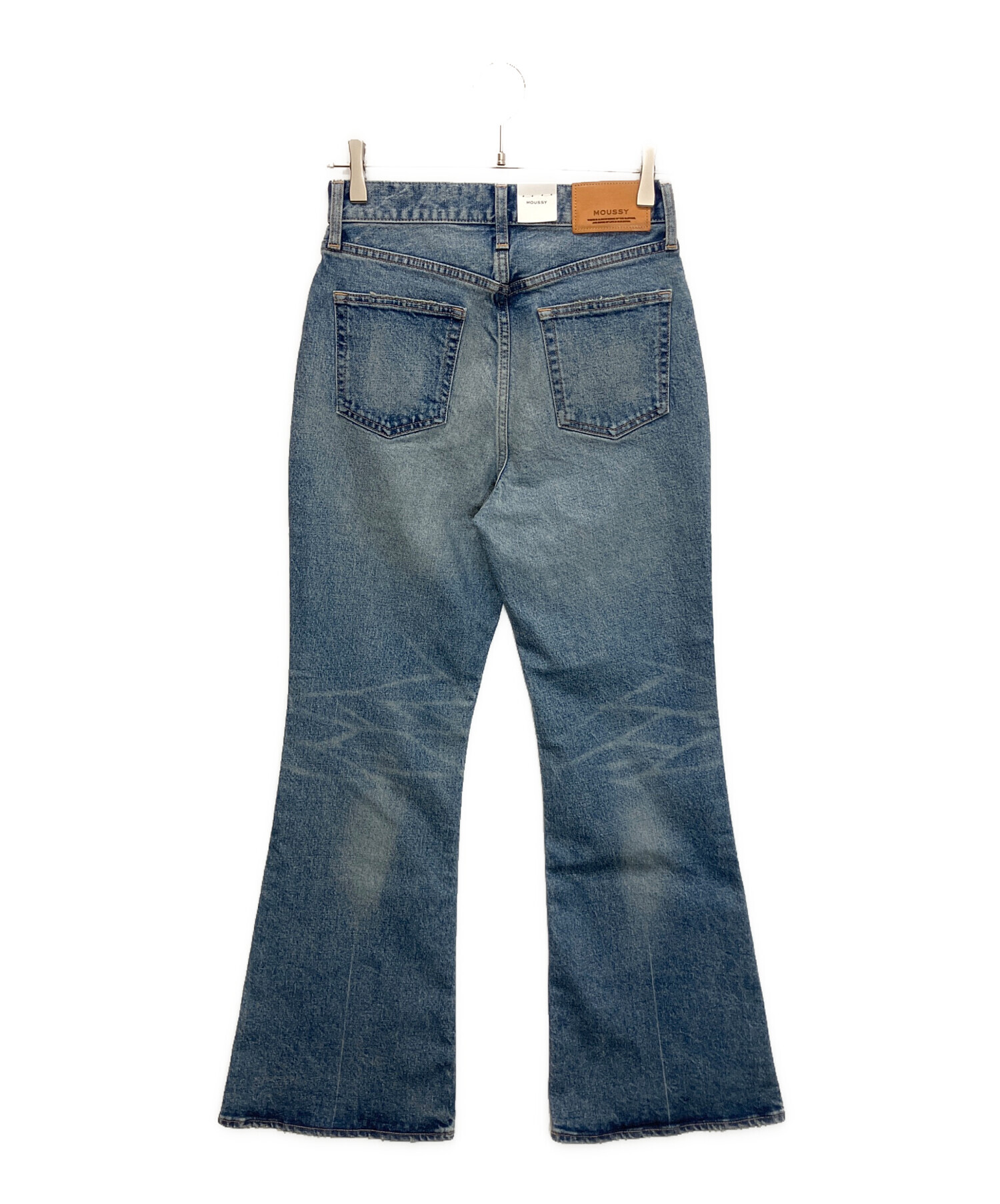 中古・古着通販】moussy (マウジー) MVS FLARE インディゴ サイズ:27