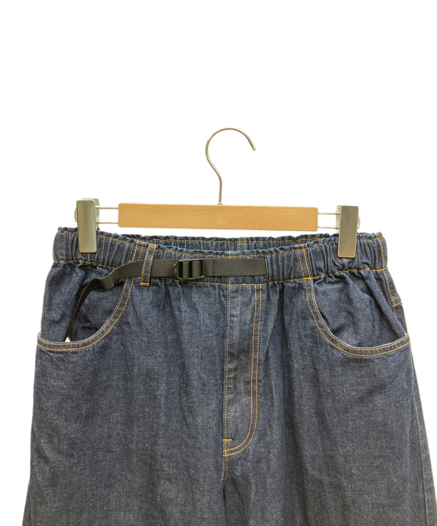 中古・古着通販】DANTON (ダントン) カラーデニム ベルテッドイージー