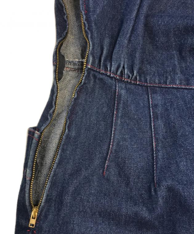 中古・古着通販】FENDI (フェンディ) デニムワンピース インディゴ