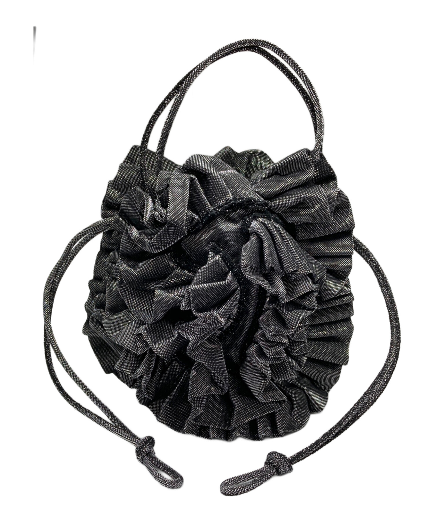 AMERI MEDI GLITTER SHELL MOTIF BAG ブラック 中古・古着通販】Ameri (アメリ) MEDI GLITTER SHELL MOTIF BAG