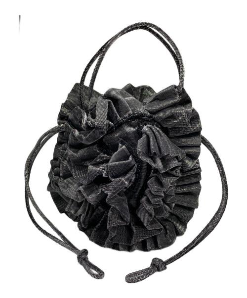 AMERI MEDI GLITTER SHELL MOTIF BAG ブラック 中古・古着通販】Ameri (アメリ) MEDI GLITTER SHELL MOTIF BAG
