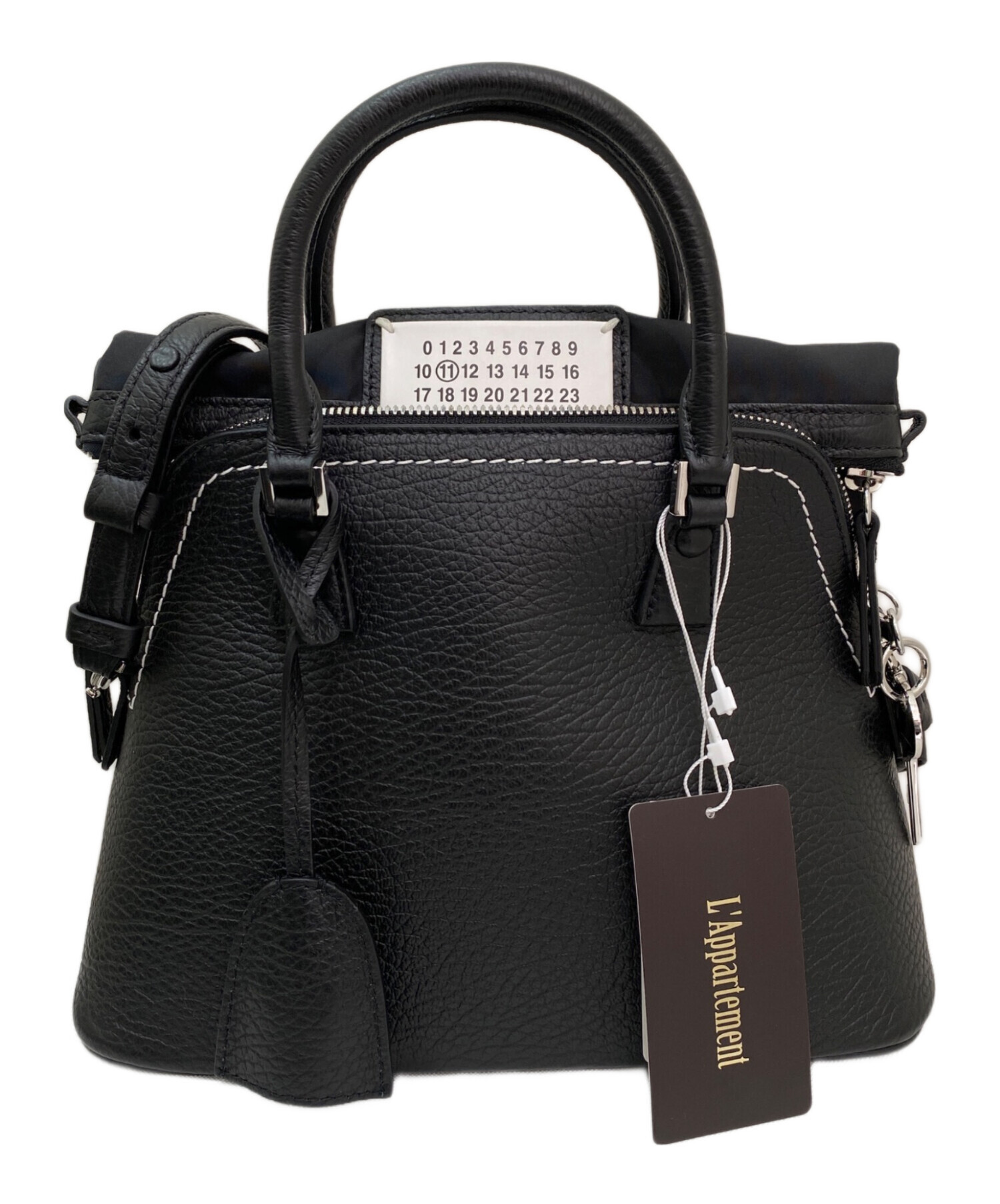 Maison Margiela メゾンマルジェラ ショルダーバッグ  黒 【古着】【中古】【送料無料】 中古・古着通販】Maison Margiela (メゾンマルジェラ) ショルダー